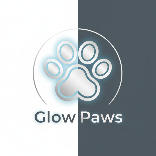 generate a logo for Glow Paws